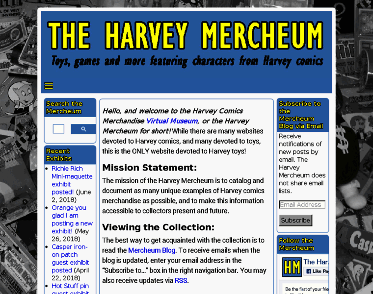Harveymercheum.com thumbnail
