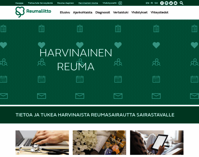 Harvinainenreuma.fi thumbnail