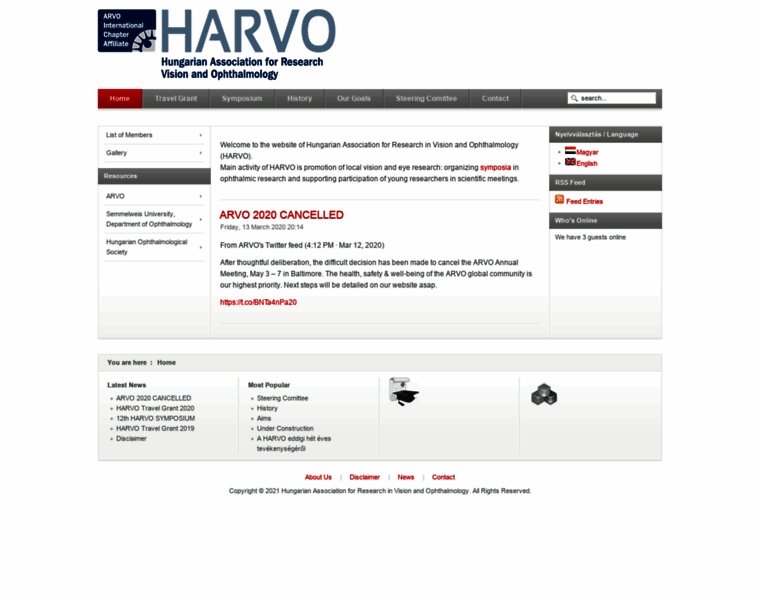 Harvo.org thumbnail