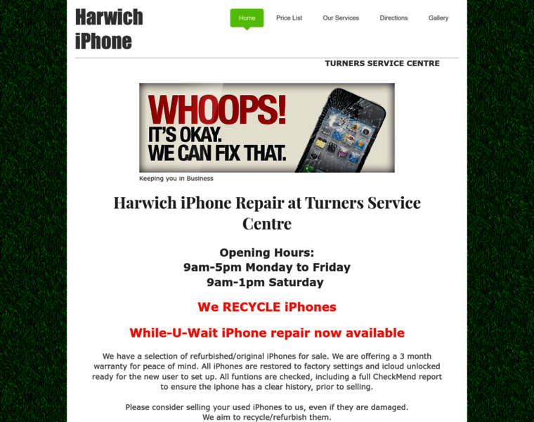 Harwichiphone.co.uk thumbnail