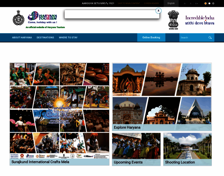 Haryanatourism.gov.in thumbnail