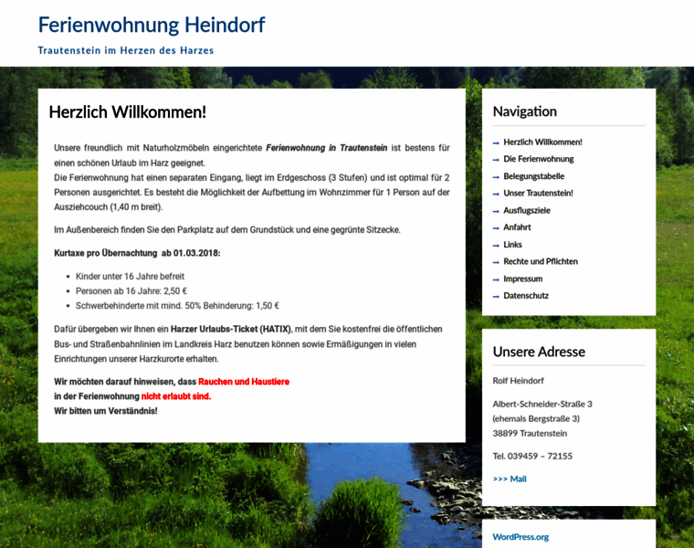 Harz-ferienwohnung-trautenstein.de thumbnail