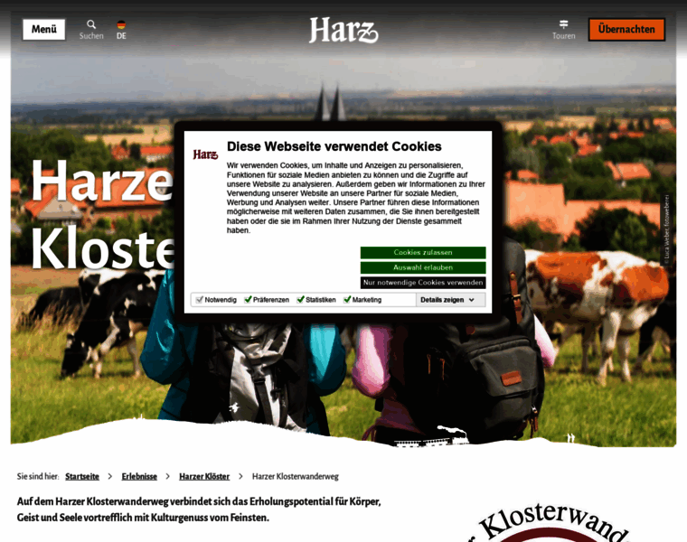 Harzer-klosterwanderweg.de thumbnail