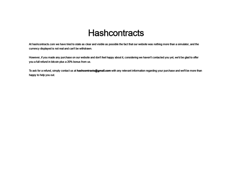 Hashcontracts.com thumbnail