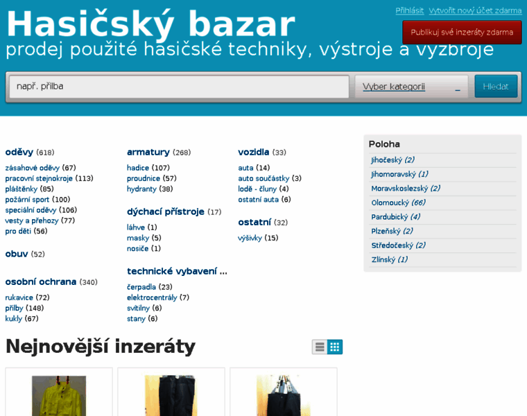 Hasicskybazar.cz thumbnail