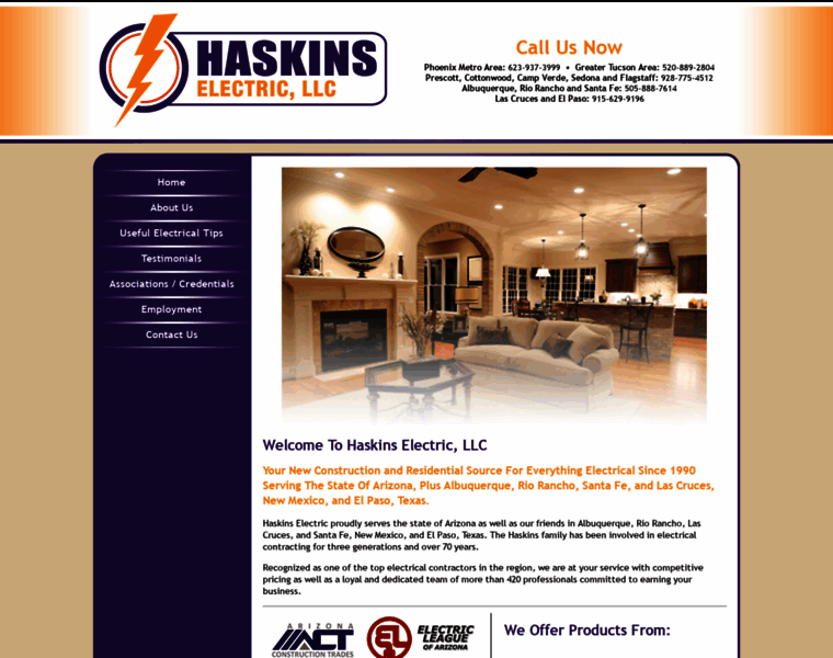 Haskins-electric.com thumbnail