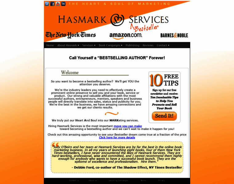 Hasmarkservices.com thumbnail