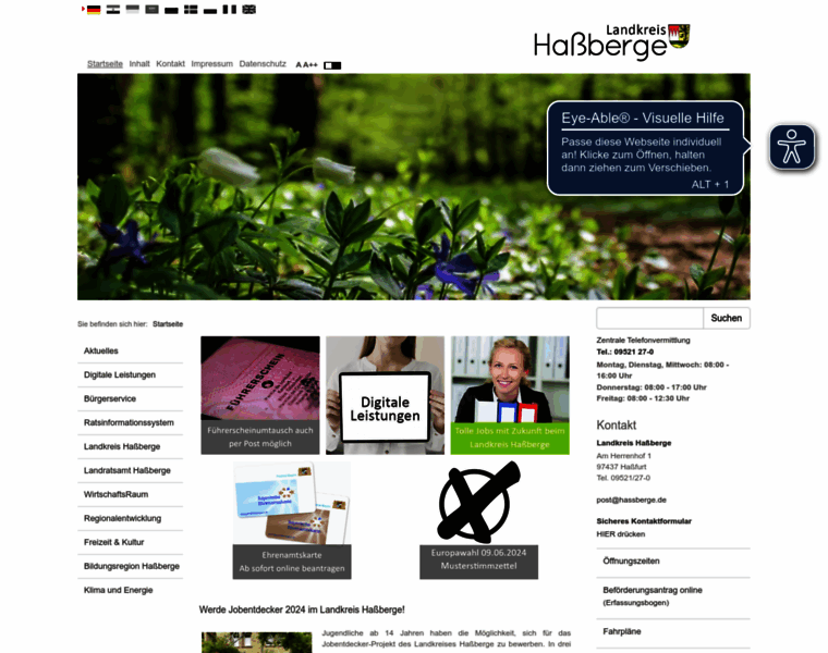 Hassberge.de thumbnail