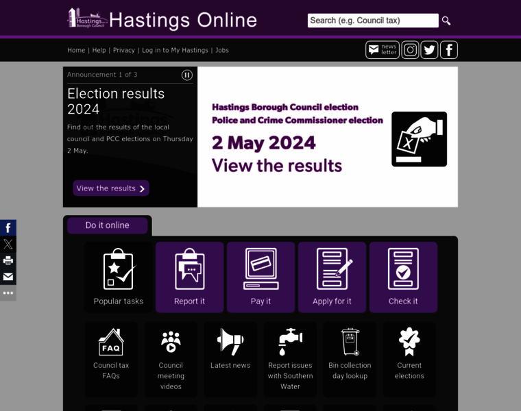 Hastings.gov.uk thumbnail