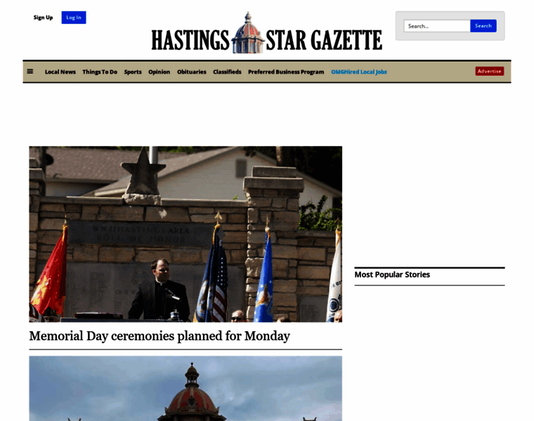 Hastingsstargazette.com thumbnail