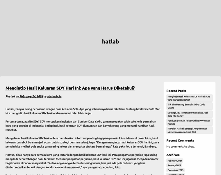 Hat-lab.org thumbnail