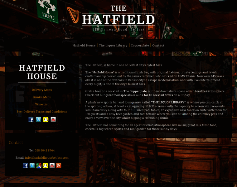 Hatfieldhousebelfast.com thumbnail
