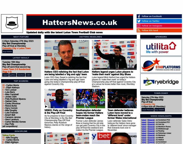 Hattersnews.co.uk thumbnail