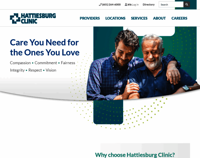 Hattiesburgclinic.com thumbnail