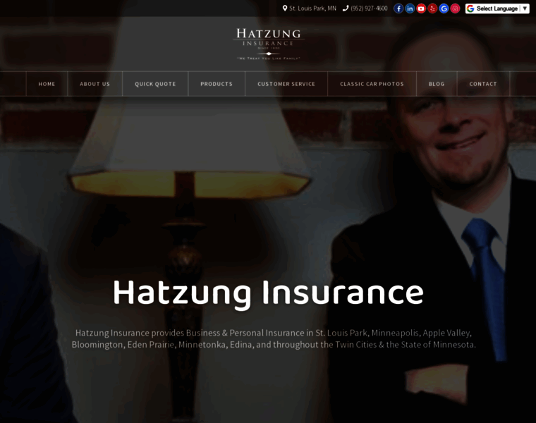 Hatzunginsurance.com thumbnail