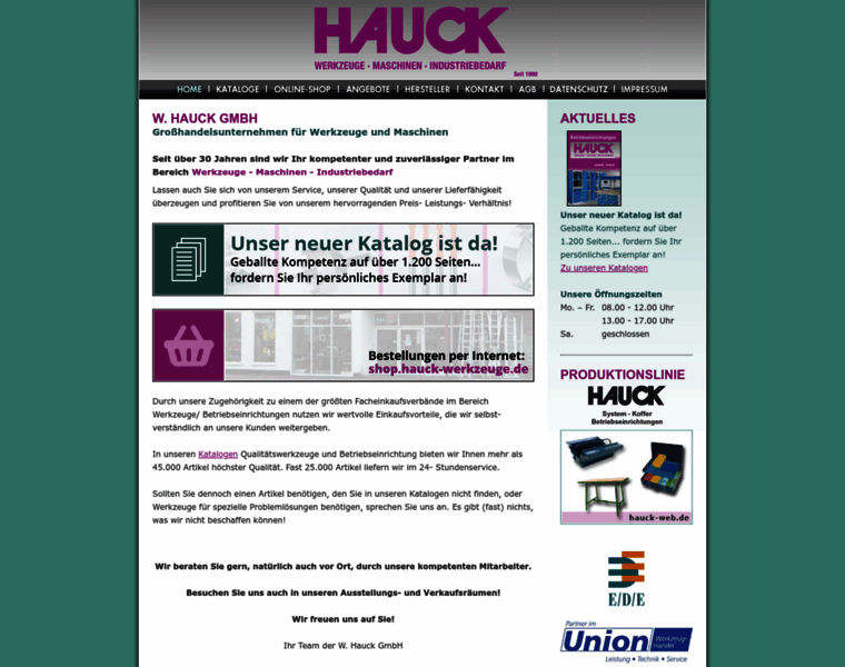 Hauck-werkzeuge.de thumbnail