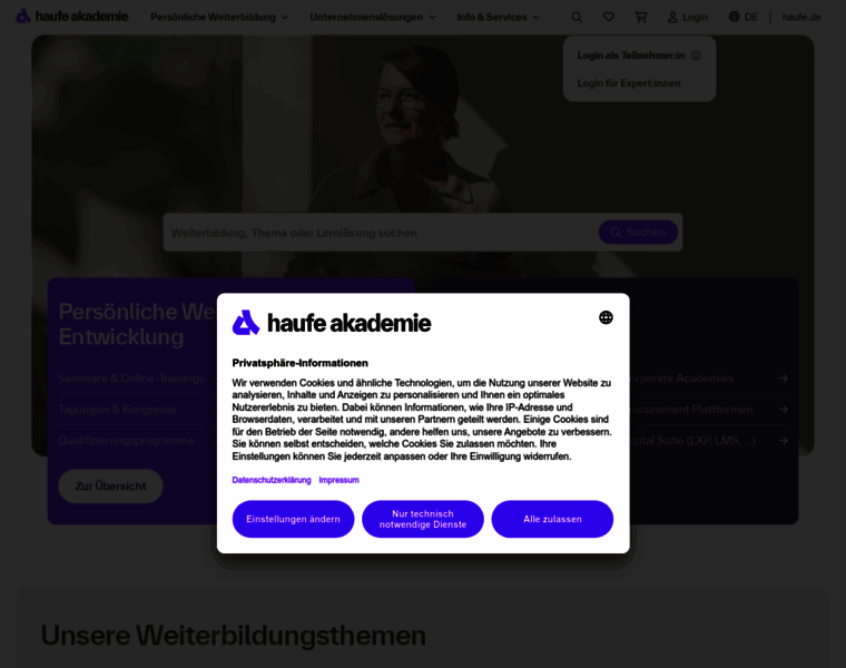 Haufe-akademie.de thumbnail Haufe-akademie.de thumbnail