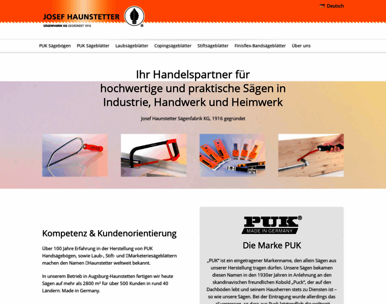 Haunstetter-saegenfabrik.de thumbnail