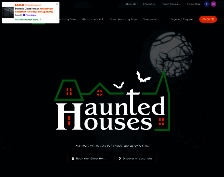 Haunted-houses.co.uk thumbnail