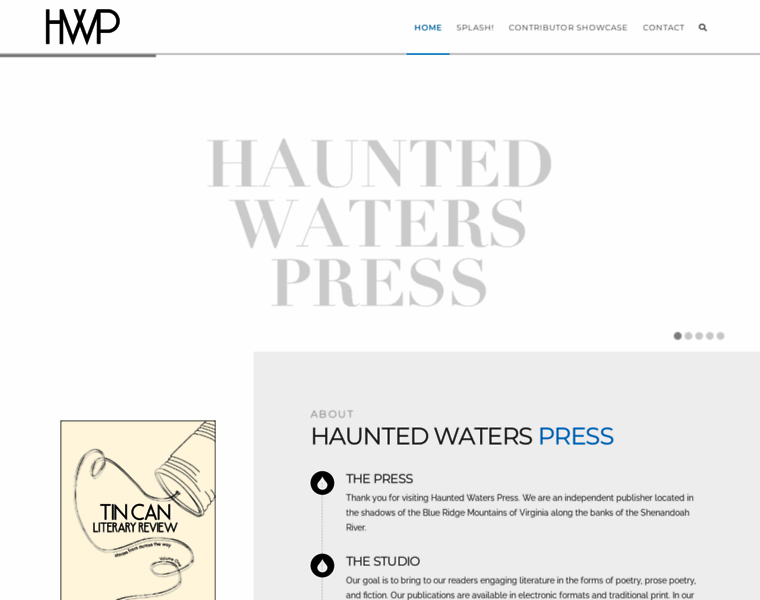 Hauntedwaterspress.com thumbnail