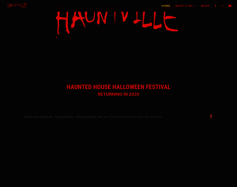 Hauntville.com.au thumbnail