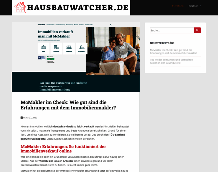 Hausbauwatcher.de thumbnail