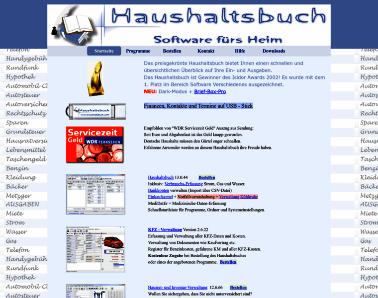 Haushaltsbuch.com thumbnail