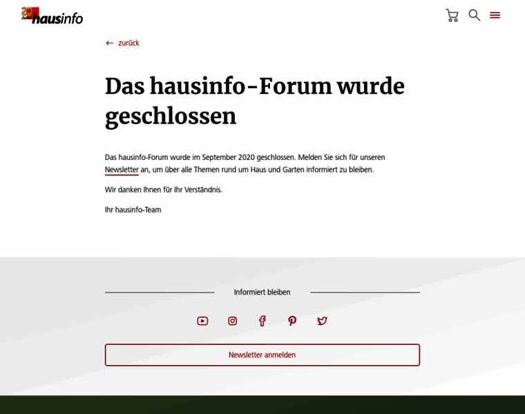 Hausinfo-forum.ch thumbnail