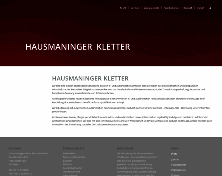 Hausmaninger-kletter.com thumbnail