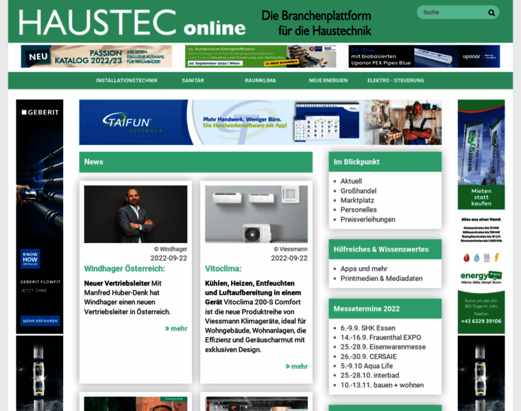 Haustec-online.at thumbnail