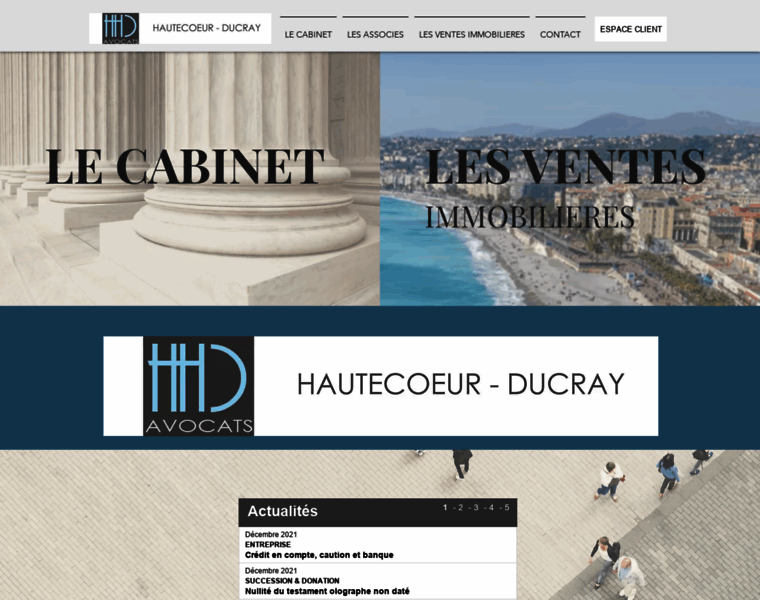 Hautecoeurducray-avocats.com thumbnail