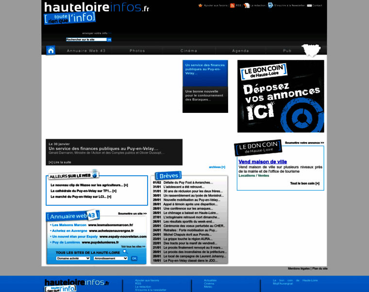 Hauteloireinfos.fr thumbnail