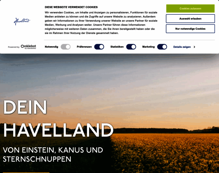 Havelland-tourismus.de thumbnail