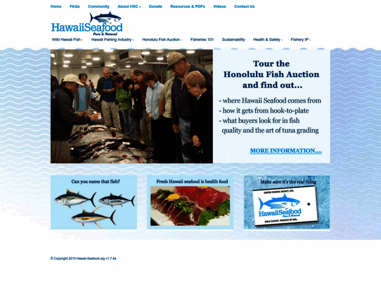 Hawaii-seafood.org thumbnail