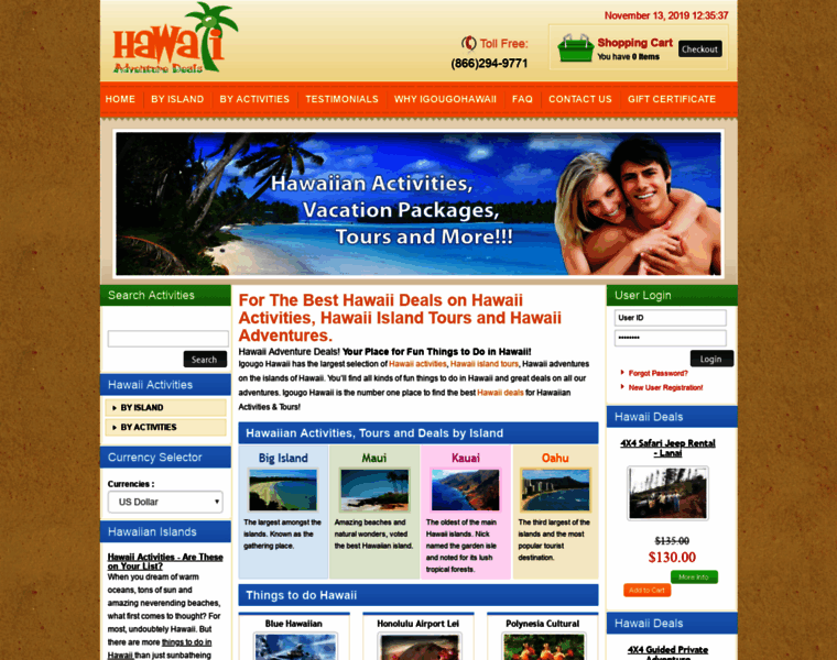 Hawaiiadventuredeals.com thumbnail