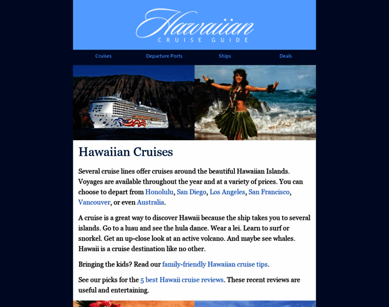 Hawaiiancruiseguide.com thumbnail