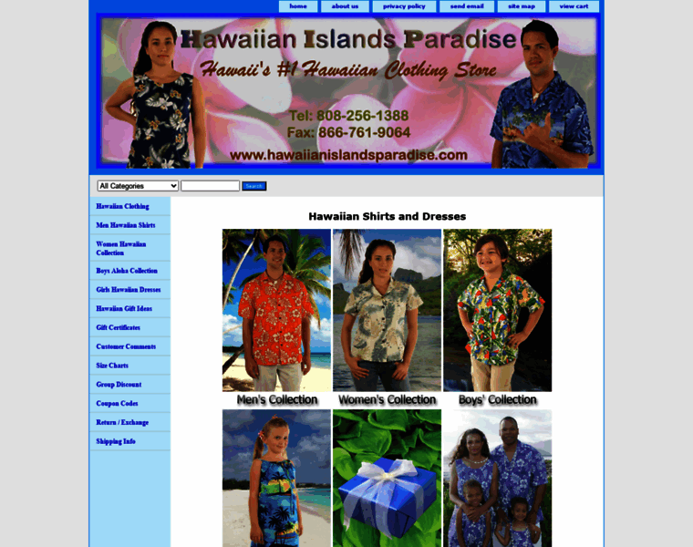 Hawaiianislandsparadise.com thumbnail