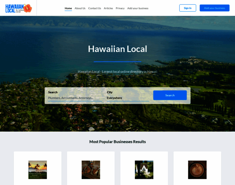 Hawaiianlocal.com thumbnail