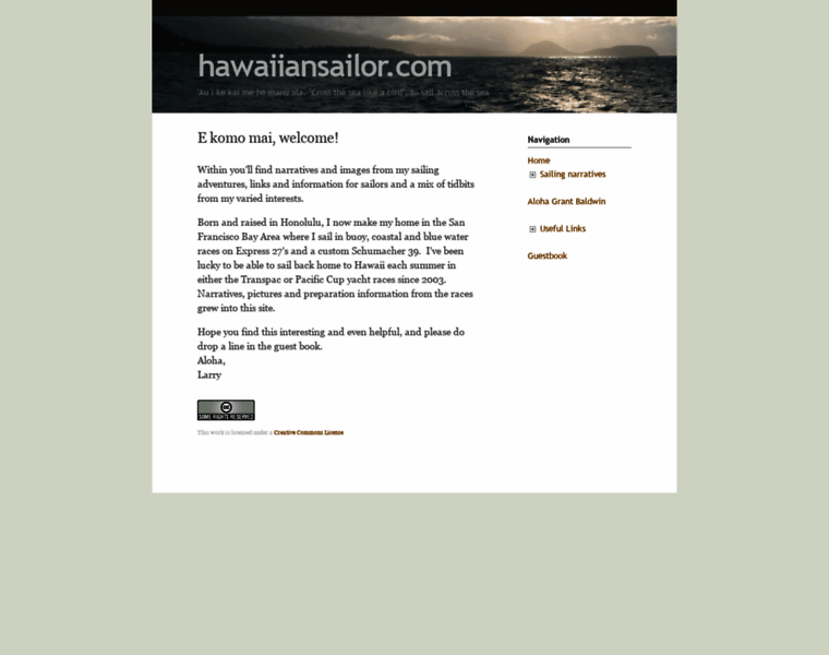Hawaiiansailor.com thumbnail