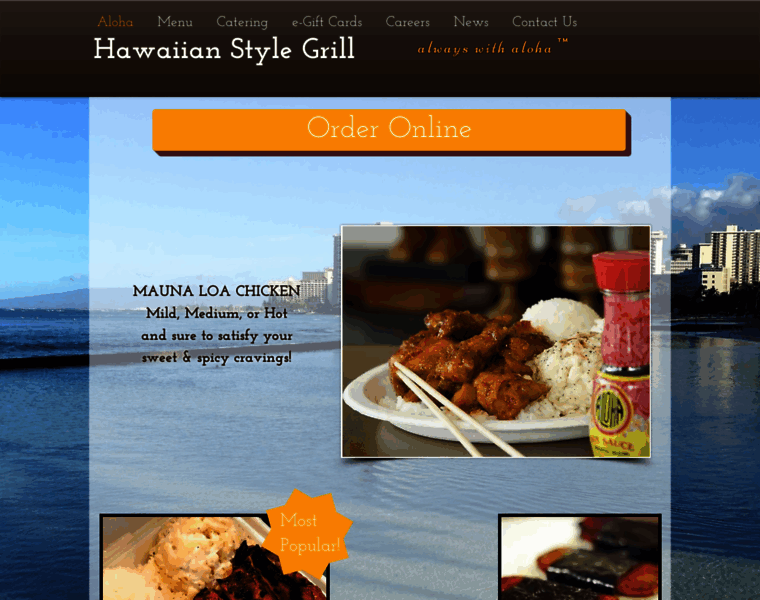 Hawaiianstylegrill.com thumbnail