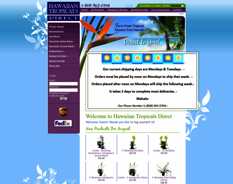 Hawaiiantropicals.com thumbnail