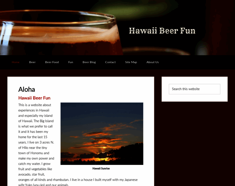 Hawaiibeerfun.com thumbnail