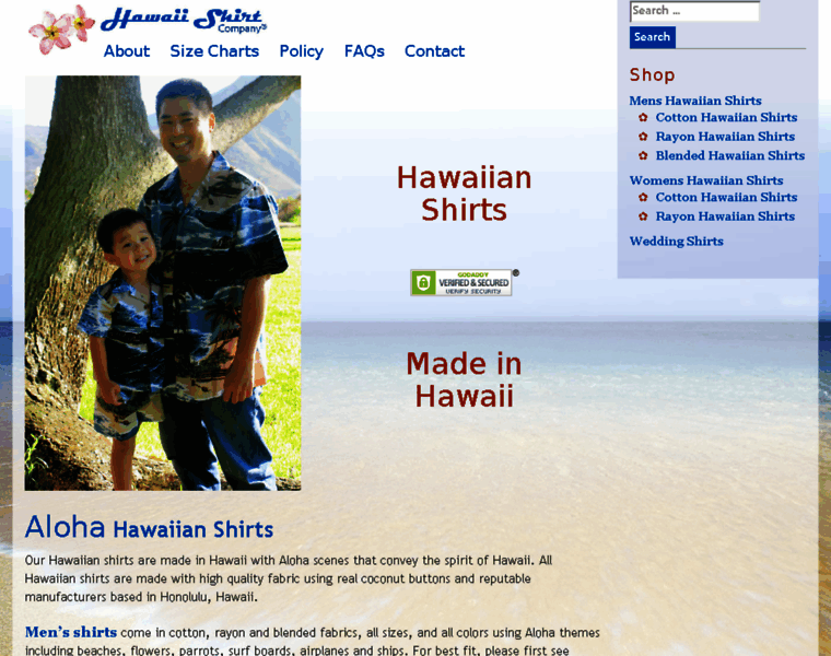 Hawaiishirtcompany.com thumbnail
