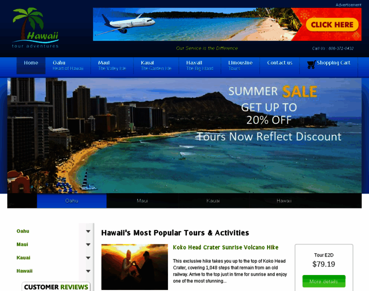 Hawaiitouradventures.com thumbnail