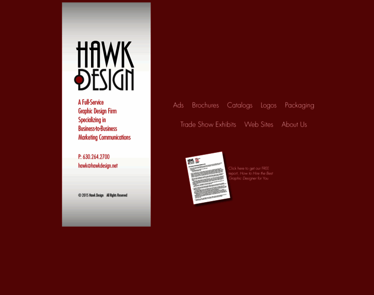 Hawkdesign.net thumbnail