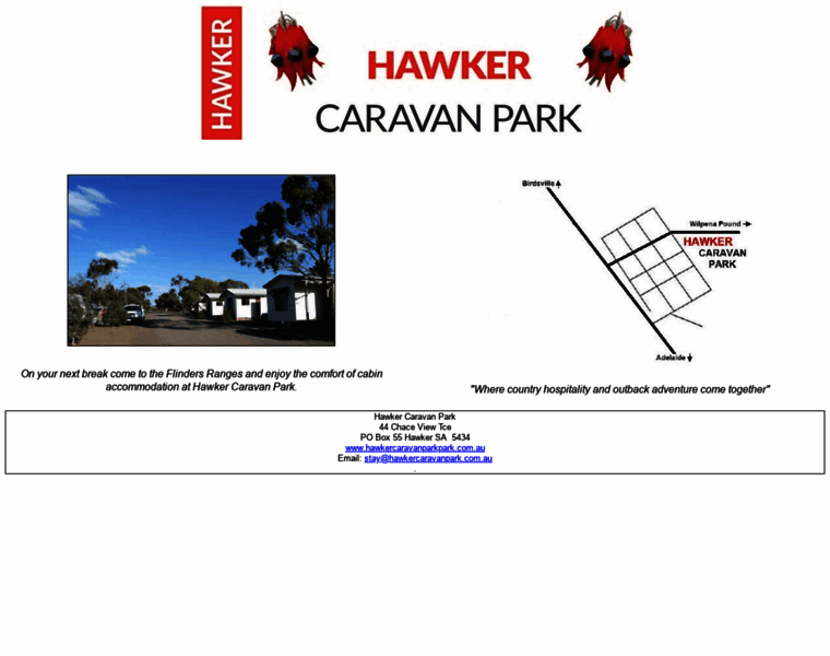 Hawkercaravanpark.com.au thumbnail