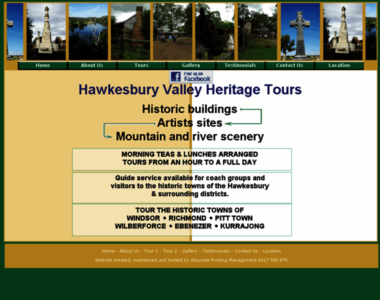 Hawkesburytours.com.au thumbnail