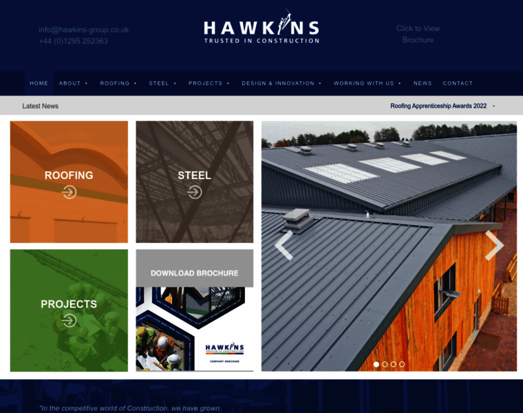 Hawkins-group.co.uk thumbnail
