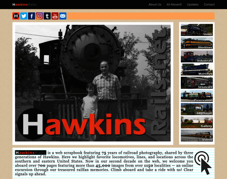 Hawkinsrails.net thumbnail