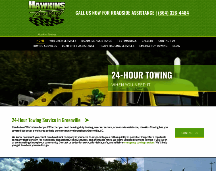 Hawkinstowingservice.com thumbnail